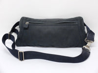 Chanel Sports CC Logo Vintage Navy Canvas Waist Shoulder Crossbody Bag - Undothedone