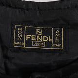 Fendi FF Logo Zucca Black Vest Pants Set - Undothedone