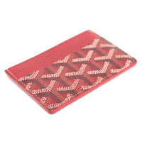 Goyard Red Monogram Cardholder - Undothedone