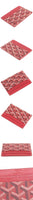 Goyard Red Monogram Cardholder - Undothedone