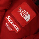 Supreme The North Face AW10  Red Black Waxed Cotton Mountain Jacket - Undothedone