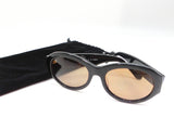 Celine Gold Logo Black Brown Tinted Sunglasses - Undothedone