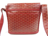 Goyard Grand Bleu MM Red Messenger Shoulder Bag - Undothedone