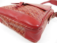 Goyard Grand Bleu MM Red Messenger Shoulder Bag - Undothedone