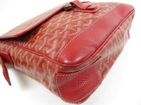 Goyard Grand Bleu MM Red Messenger Shoulder Bag - Undothedone