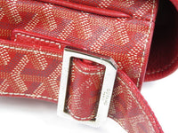 Goyard Grand Bleu MM Red Messenger Shoulder Bag - Undothedone