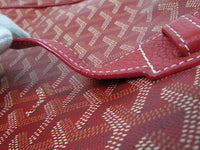 Goyard Grand Bleu MM Red Messenger Shoulder Bag - Undothedone