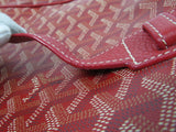 Goyard Grand Bleu MM Red Messenger Shoulder Bag - Undothedone