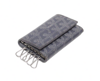 Goyard Grey Monogram Card Key Holder - Undothedone