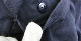 Chanel Uniform Logo Navy Blue Cardigan - Undothedone