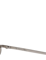 Christian Dior Silver Clear Logo Sunglasses - Undothedone