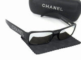 Chanel Black Yellow Tinted Rhinestone Swarovski - Undothedone