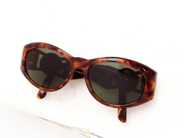 Versace Mod 424 Gold Medusa Tortoise Sunglasses - Undothedone