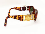 Versace Mod 424 Gold Medusa Tortoise Sunglasses - Undothedone