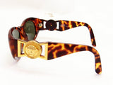 Versace Mod 424 Gold Medusa Tortoise Sunglasses - Undothedone