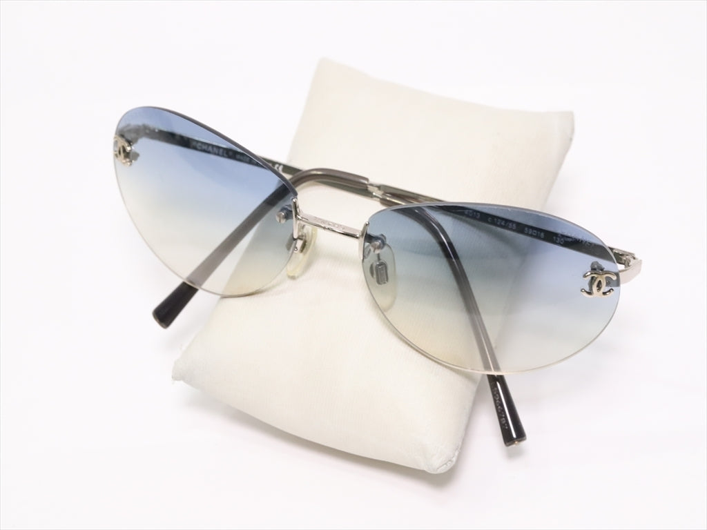 Chanel Light Blue Ombre 4013 Sunglasses – Undothedone