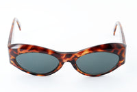 Versace Logo Tortoise Blue Tinted Sunglasses - Undothedone