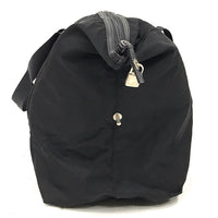 Prada Nylon Black Logo Boston Duffle Travel Bag - Undothedone