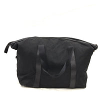 Prada Nylon Black Logo Boston Duffle Travel Bag - Undothedone