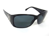 Chanel CC Logo Black Rhinestone Sunglasses - Undothedone