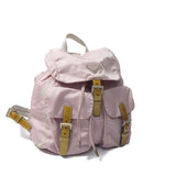 Prada Sport Pink Nylon Logo Shoulder Rucksack Bag Backpack - Undothedone