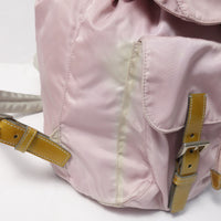 Prada Sport Pink Nylon Logo Shoulder Rucksack Bag Backpack - Undothedone