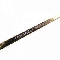 Chanel CC Logo Gold Brown Tinted Rhinestone Swarovski Sunglasses - Undothedone