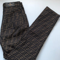 Fendi Zucca Monogram Pattern trousers - Undothedone