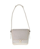 Goyard Grand Bleu MM White Messenger Shoulder Bag - Undothedone