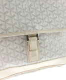 Goyard Grand Bleu MM White Messenger Shoulder Bag - Undothedone