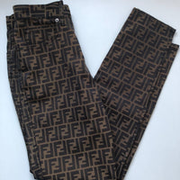 Fendi Zucca Monogram Pattern trousers - Undothedone