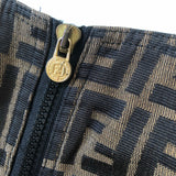 Fendi Zucca Monogram Pattern Zip Up Skirt - Undothedone